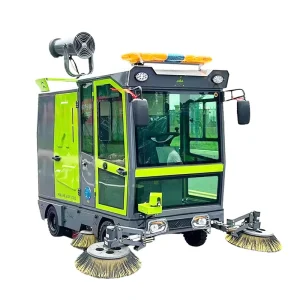 Warehouse Industrial Electric Ride On Floor Sweeper with Engine & Motor Gear Drive Sweeping Machine for Logistics Center