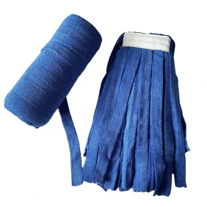 Warp-Knitted Microfiber Mop with Absorbent Polyester and Nylon Material