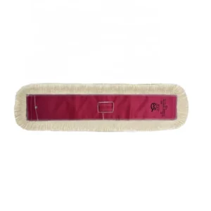 Washable 90 cm Dry Microfiber Mop Refill for Industrial Flat Mops