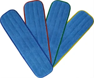 Washable Microfiber Flat Mop Wet Pad Refill for Floor Cleaning