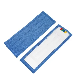 Washable Microfiber Mop Head Replacement Rectangular Mop Cloth Refill for Indoor Cleaning