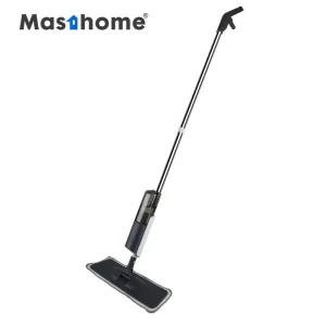 Washable Replaceable Microfiber Spray Mop with Disinfectant-Compatible Floor Cleaning Pad