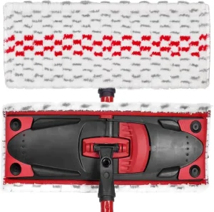 Washable Reusable Mop Head Replacements Compatible with V Iledas UltraMax & O Cedar Flat Mop