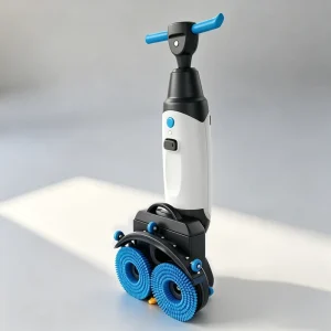 Washer Floor Cleaning Equipment Street Scrubber Mini Road Sweeper Automatic Driving Type Floor Sweeper for USA Market