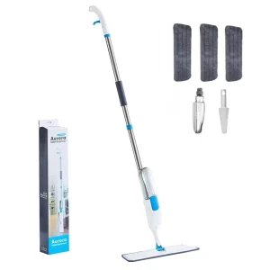 Water Spray Mop with Microfiber Cloth and 360° Rotary Head for Floor, Window, and Kitchen Cleaning