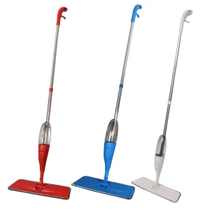 Water Spray Mop with Microfiber Cloth for Floor Tiles