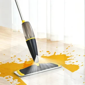 Water Spray Mop with Microfiber Pad for Floor Cleaning