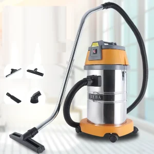 Wet And Dry Industrial Dust Vacuum Cleaner Stainless Steel Vacuum Cleaner Floor Cleaning Machine With Bag