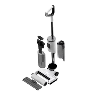 Wet Dry All-in-One Floor Cleaner Hand-Push Automatic Washing Mopping Vacuum Cordless Floor Scrubber