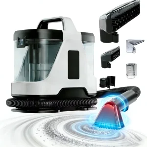 Wet Dry Handheld Upholstery Spot Vacuum Cleaner for Sofa, Car Seat and Carpet