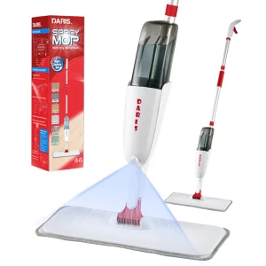 Wet Dry Microfiber Aluminum Spray Mop with Pad for Household Cleaning