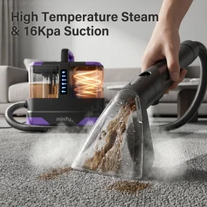 Wet Dry Steam Carpet Vacuum Cleaner Fabric Spot Cleaner Stain Remover