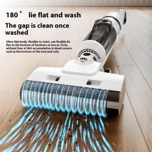 Wet Dry Vacuum and Mop Cordless Handheld Battery Powered Floor Cleaner