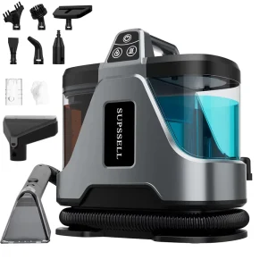 Wet and Dry Carpet Upholstery Steam Cleaner Portable Spot Cleaner for Tiles Curtains and Seats