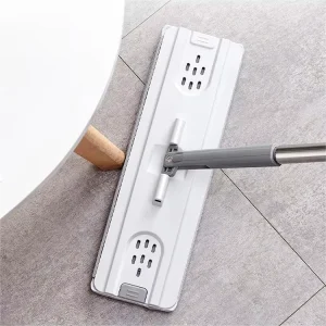 Wet and Dry Flat Floor Mop and Bucket Set Wash-Free Household Mop