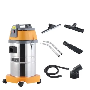 Wet and Dry Industrial Dust Vacuum Cleaner Stainless Steel Vacuum Cleaner Floor Cleaning Machine With Bag
