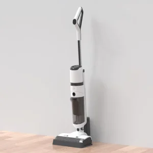 Wet and Dry Suction Cordless Vacuum Cleaner with PTC Hot Drying and Self Cleaning