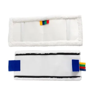 White Coral Fleece Mop Head Replacement Pad for Flat Mop