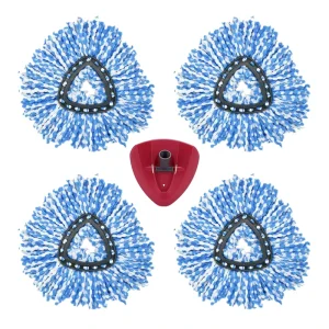 Wholesaler Price O Cedar Mops Cloth Pad Spinning Mop Head Replacement Factory Supply 360 Microfiber Mop Refills Customized Color
