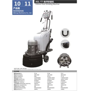 Why Do Pros Switch to 9 Head Planetary ASL550 T7 21.65″ Smoother Grinding 2X Faster Gloss 220V Plug & Play 10HP Inverter