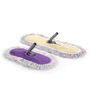 Wide Reusable Foldable Flat Dust Mop for Household Floor Cleaning