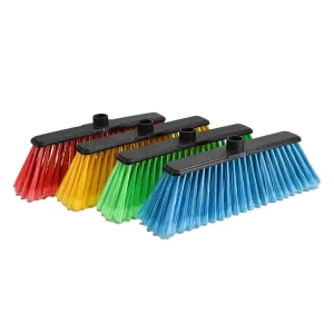 Wide Square Head Plastic Floor Broom