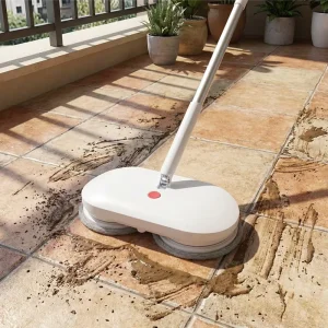 Wireless Dual-Spray Cordless Electric Spin Mop for Industrial and Household Use