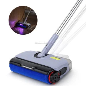 Wireless Electric Wet Dry Floor Cleaning Vacuum Mop with 61-90 Minute Runtime and 2000mAh Battery