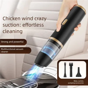 Wireless Handheld 2-in-1 Suction and Blowing Vacuum Cleaner for Car and Household Use