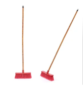 Wooden Broom Handles Commercial Cleaning Floor Brush Sweeping Floor Brooms