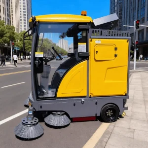 X2 Electric Ride-On High-Pressure Cold-Water Cleaning Machine, 1900mm Cleaning Width, Factory Direct Metal Floor Sweeper