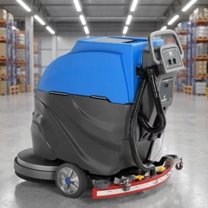 X3 530mm Battery-Powered Electric Marble Walk-Behind Floor Scrubber for Warehouses and Gyms