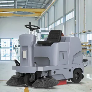 X3 Industrial Electric Ride On Floor Sweeper Machine with 1300mm Sweeping Width and 6000/h Efficiency