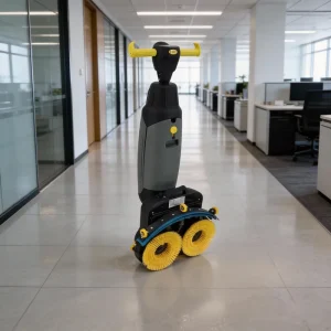 X430 Small Floor Scrubber with Dual Brushes Scrubber Dryer Floor Cleaning Machine for Office Use