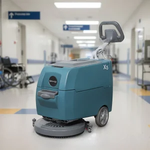 X5 Electric Walk-Behind Tile Floor Scrubber Machine 450mm for Narrow Bathroom Tile Joints