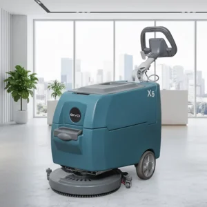 X5 Tile Floor Scrubber Machine 1.0 MPa for Restaurant Kitchen Tile Grease