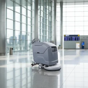 X55N Walk-Behind Self-Propelled Heavy-Duty Floor Scrubber and Single-Disc Burnisher