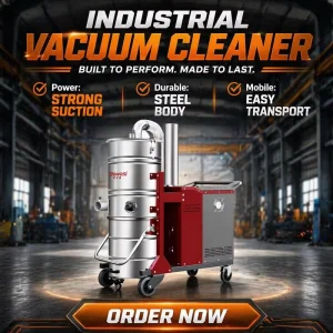X6 Pro Industrial Vacuum Cleaner for Manufacturing Workshops and Machining Dust Collection