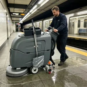 X60 Floor Scrubber Smart Panel Easy Operation