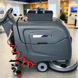 X60 Floor Scrubber with Customizable Water Tank Color
