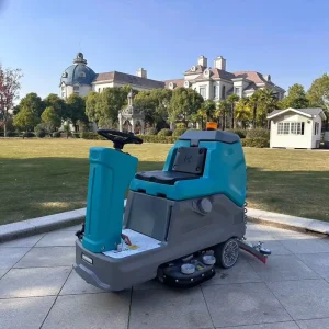 X8 Mini Ride-On Floor Scrubber with 760mm Sweeping Width