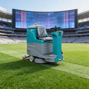 X9 Ride-On Industrial Electric Floor Cleaning Machine with Scrub, Wash, and Dry Functions