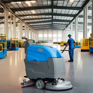 XD55 Floor Cleaning Scrubbing Machine Battery Powered Commercial Floor Scrubber Machine Cleaning Floor Scrubber Machine Battery