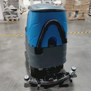 XJ60D Large-Area Industrial Commercial Ride-On Floor Scrubber for Warehouses, Malls, and Factories