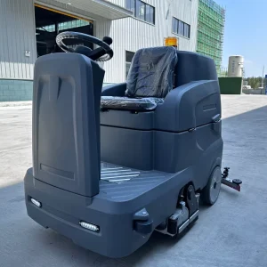 XS200 Industrial Ride On Floor Cleaning Machine for Sweeping and Scrubbing in One Pass