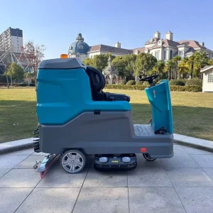 YF-X10 Ride-On Floor Sweeper Scrubber with 1000mm Sweeping Width