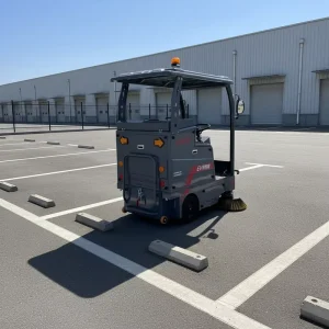 YX-16A Electric Ride-On Street Sweeper