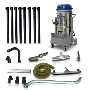 YYVAC 3600W 13m High Reach Vacuuming Gutter Vacuum System with Ametek Motor CE Certified Wet and Dry Vacuum Cleaner