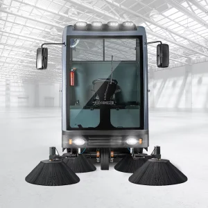 YZ S13 Ride-On Electric Industrial Road Sweeper