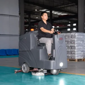 Yangzi X8 Heavy Duty Industrial Ride on Floor Scrubber Electric Scrubbing Machine